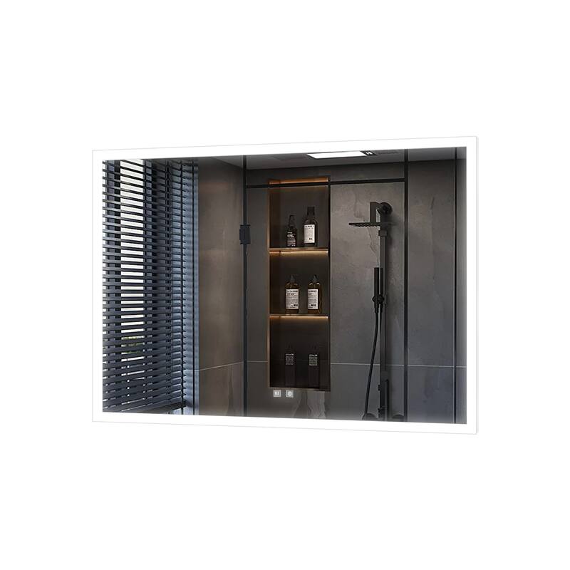 Aurorium LED Bathroom Vanity Mirror - N/A