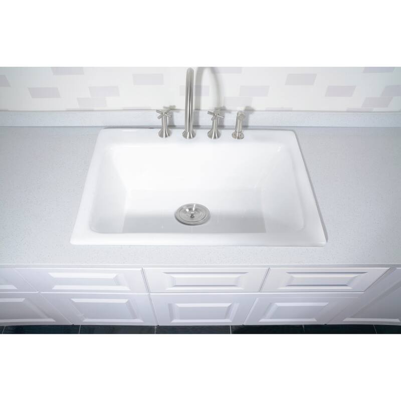 Kingston Brass GT252294 Towne 25" Undermount Single Basin Cast Iron