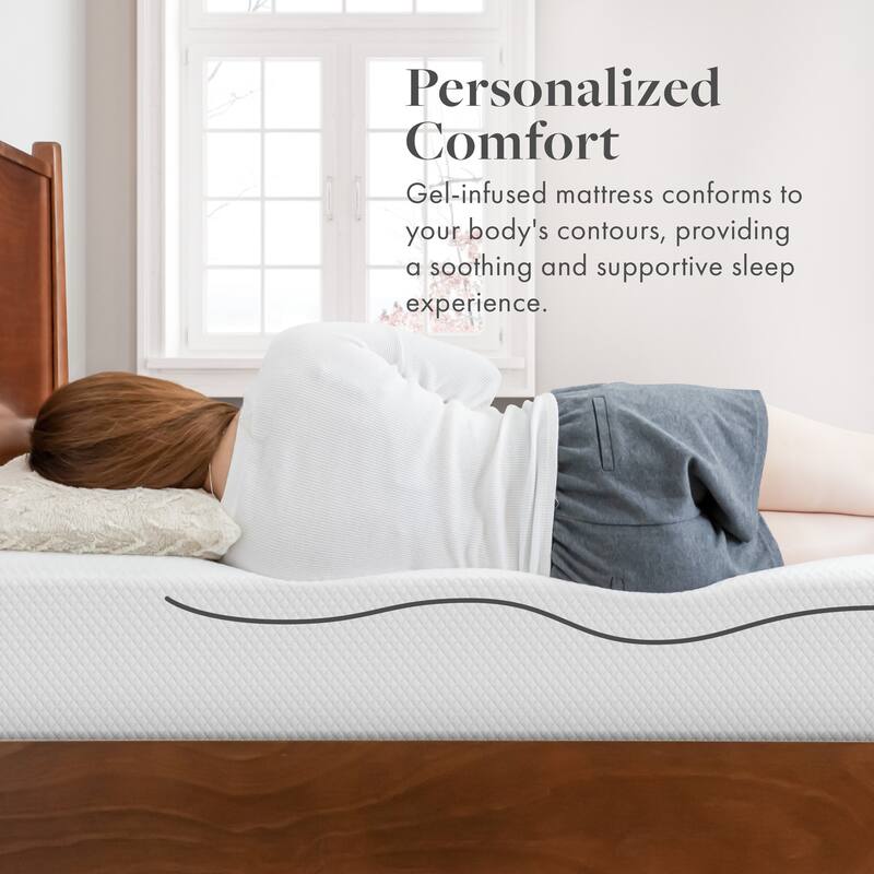 A1Sleep Rejuv Collection 12inch Premium Gel Memory Foam Mattress On