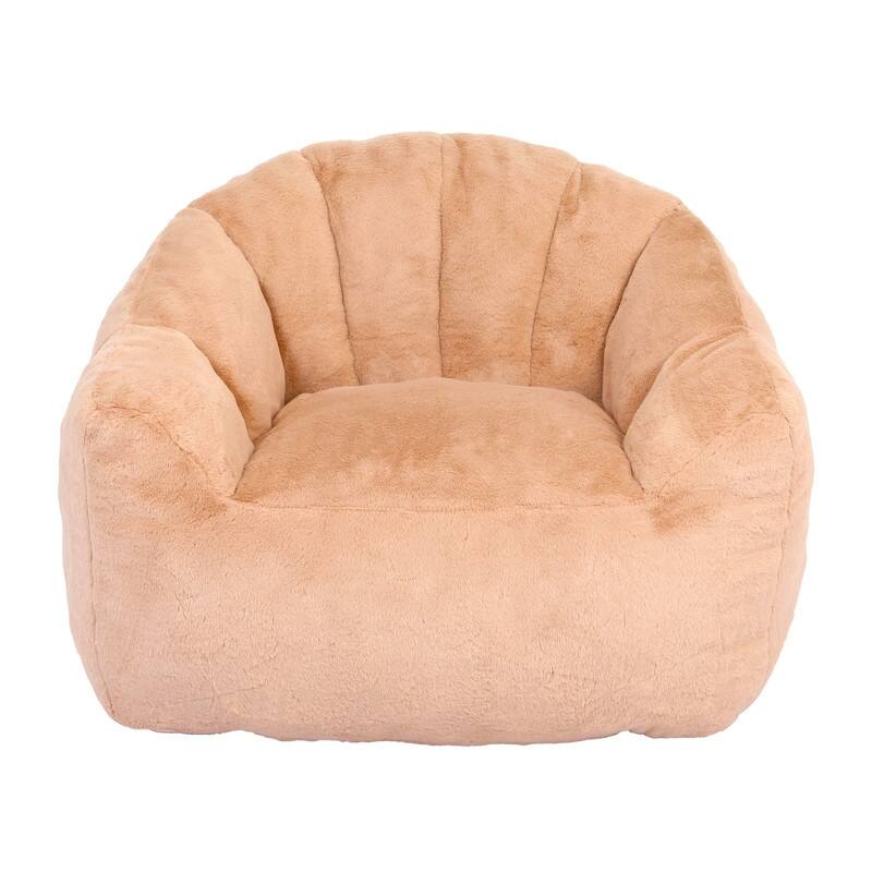 41.40" Bean Bag Sofa Comfort Chair with Armrests