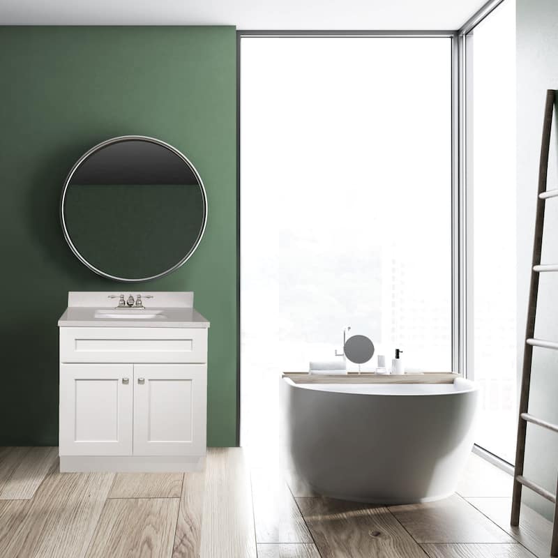 Design House 214569 Brookings 30" Single Free Standing Vanity Cabinet