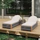 Option Teak Look Wood + Grey Rope + Natural Iron
