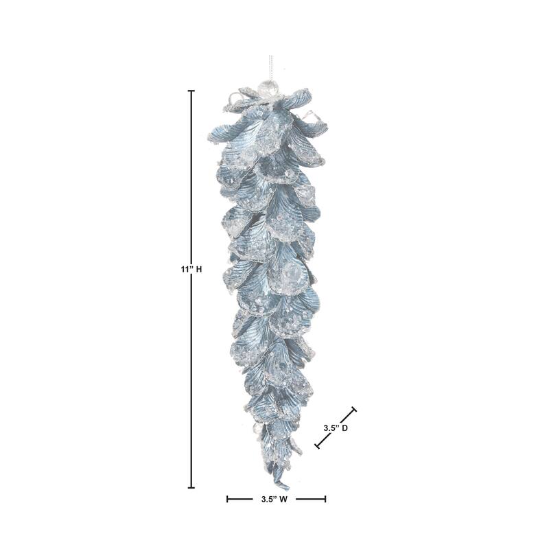10" Jewel Petal Icicle Ornament