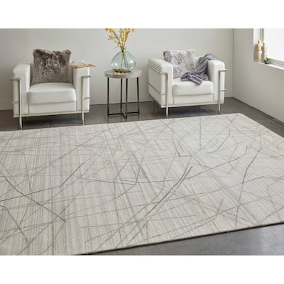 Grand Bazaar Archor Hand Woven Abstract Modern Area Rug