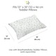 preview thumbnail 17 of 42, BreathableBaby Cotton Percale Pillowcase, For 13" x 18"/33 x 46 cm Toddler Pillow, Prints (2-Pack)