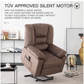 Power Lift Recliner Chair Safety Motion Reclining Mechanism-Fabric Sofa ...