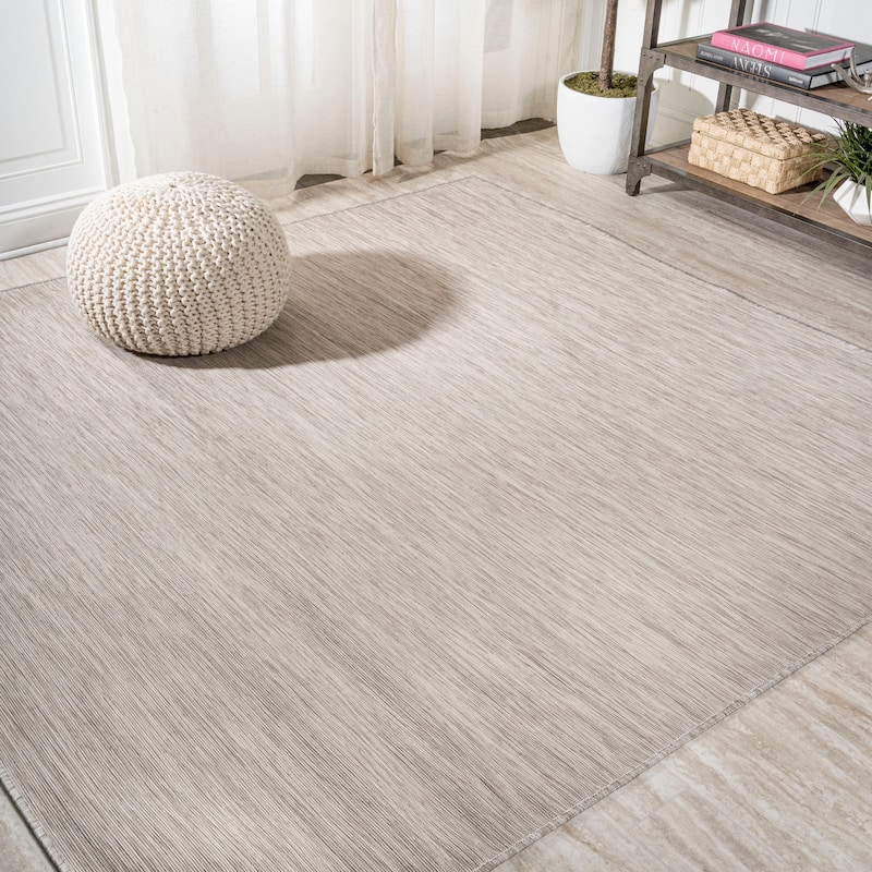JONATHAN Y Bo Modern Flatweave Solid Area Rug