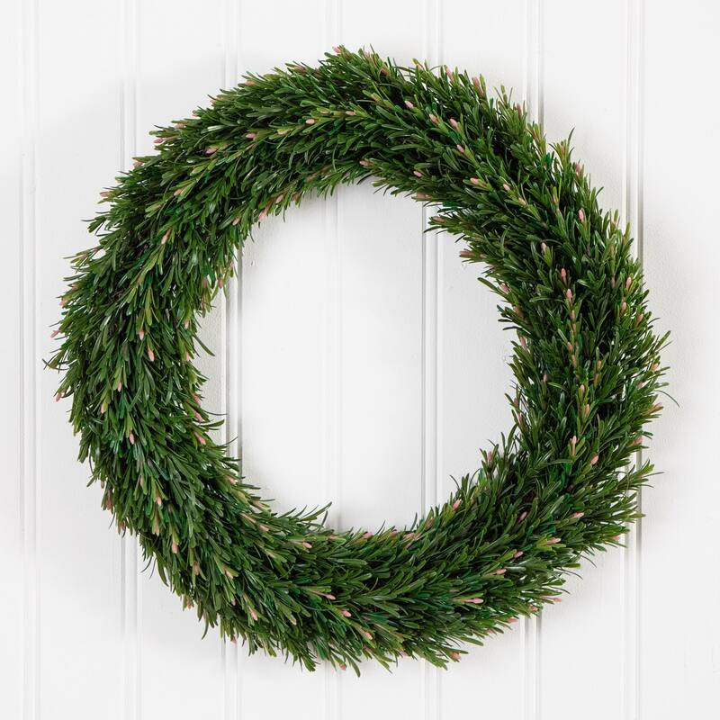 Rosemary Artificial Wreath - 24" - Unlit