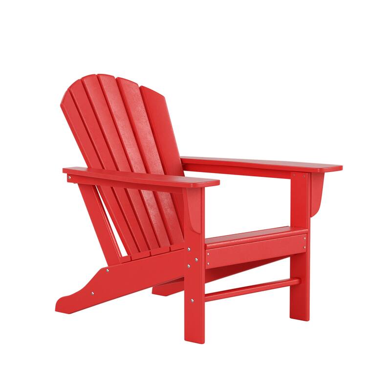 Altura Outdoor 5-Piece Adirondack Chair & Round Coffee Table Conversation Set