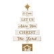 preview thumbnail 35 of 34, Glitzhome Wooden Sign Christmas Tree Shaped Table Decor for Home Shelf Xmas Party