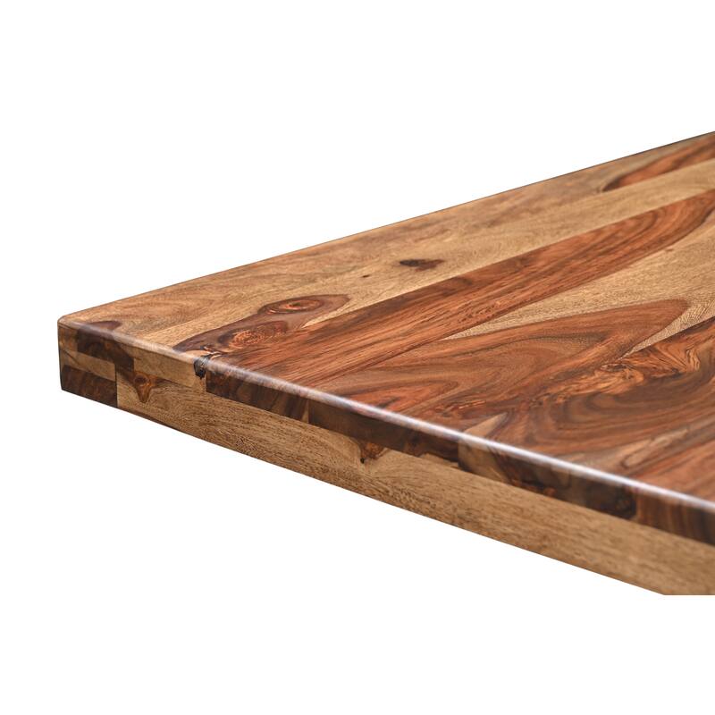 Jordan 75" Solid Wood Pedestal Dining Table
