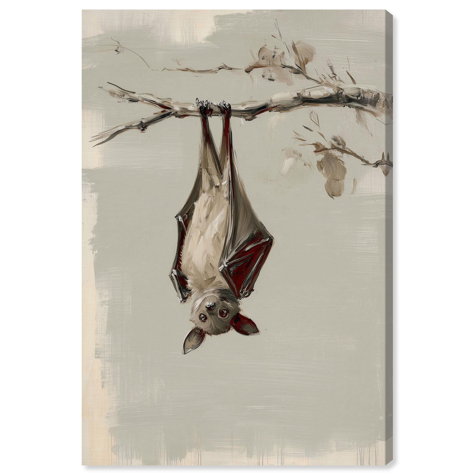 Hanging Around Halloween Wall Decor Canvas Print by Art Remedy