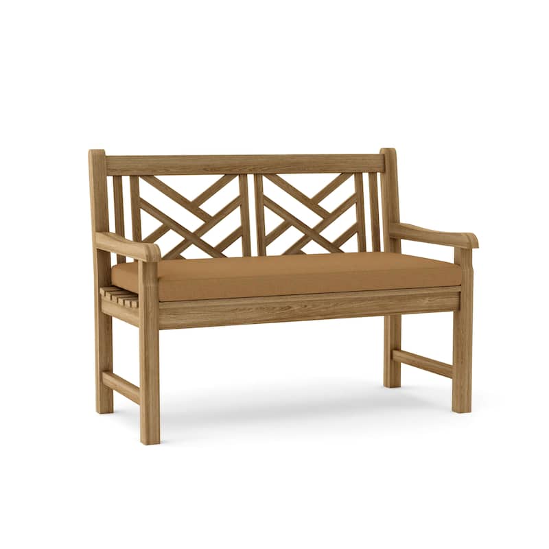 Vilano 2-Seater Bench - N/A - Canvas Teak