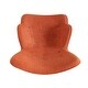 preview thumbnail 73 of 76, Hariata Mid-Century Modern Wingback Fabric Chair/Ottoman Set by Christopher Knight Home