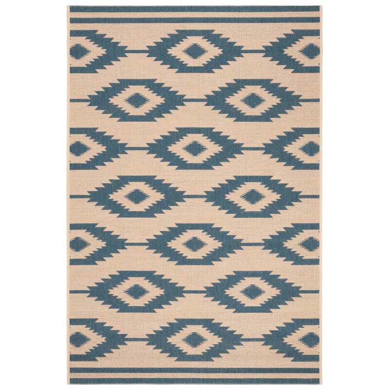 SAFAVIEH Linden Seda Indoor/ Outdoor Waterproof Patio Backyard Rug