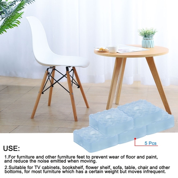 Square rubber feet for furniture deals