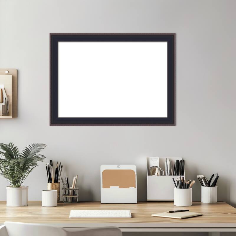 Havana Black Bronze Framed Dry Erase Magnetic Board