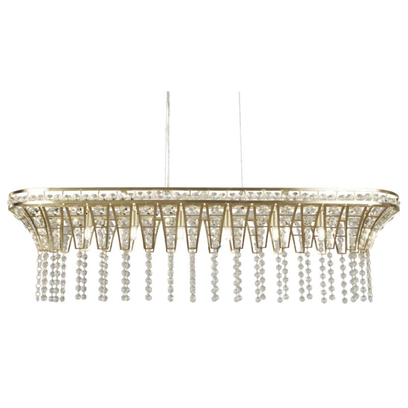 Transparent Crystal Ceiling Chandelier