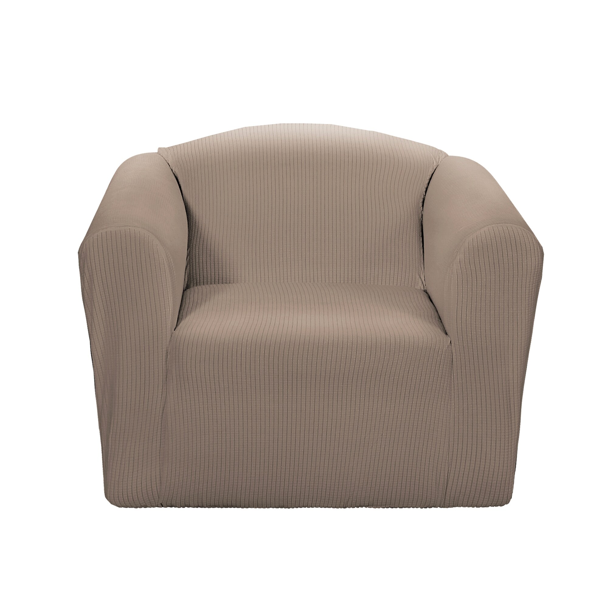 Surefit Montgomery One Piece Chair Slipcover Overstock 33249176 Surefit Montgomery One Piece Chair Slipcover Overstock 33249176