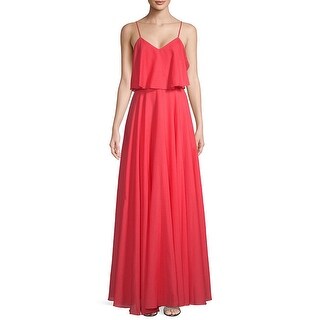 halston heritage gown