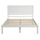 preview thumbnail 58 of 62, Classic Platform Bed Wood Bed with Headboard, Solid Wood Platform Bed Frame with Strong Slats Support/No Box Spring Needed