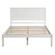 preview thumbnail 38 of 62, Solid Wood Platform Bed Frame with Headboard & Strong Slats Support