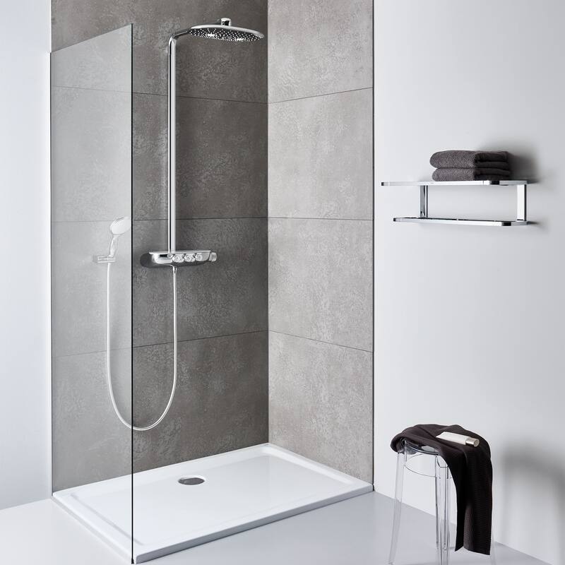 Grohe Selection 23-7/16" Towel Rack with Integrated Towel Bar