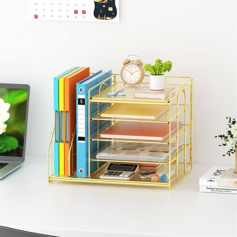 Desk Organizer - 13.5"D x 2.95"W x 14.5"H