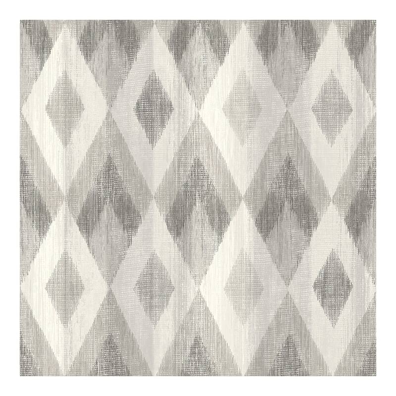 Advantage Ace Taupe Diamond Wallpaper - 20.9 x 396 x 0.025