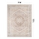 preview thumbnail 75 of 102, Medallion Flat Pile Washable Rug – Pet Friendly, Non-Slip, Perfect for Entryway, Living Room, and Bedroom