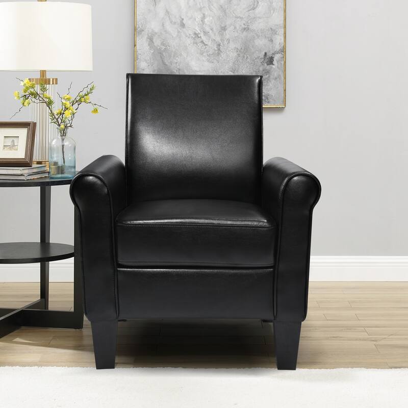 Accent Chairs, Comfy Sofa Chair, Black