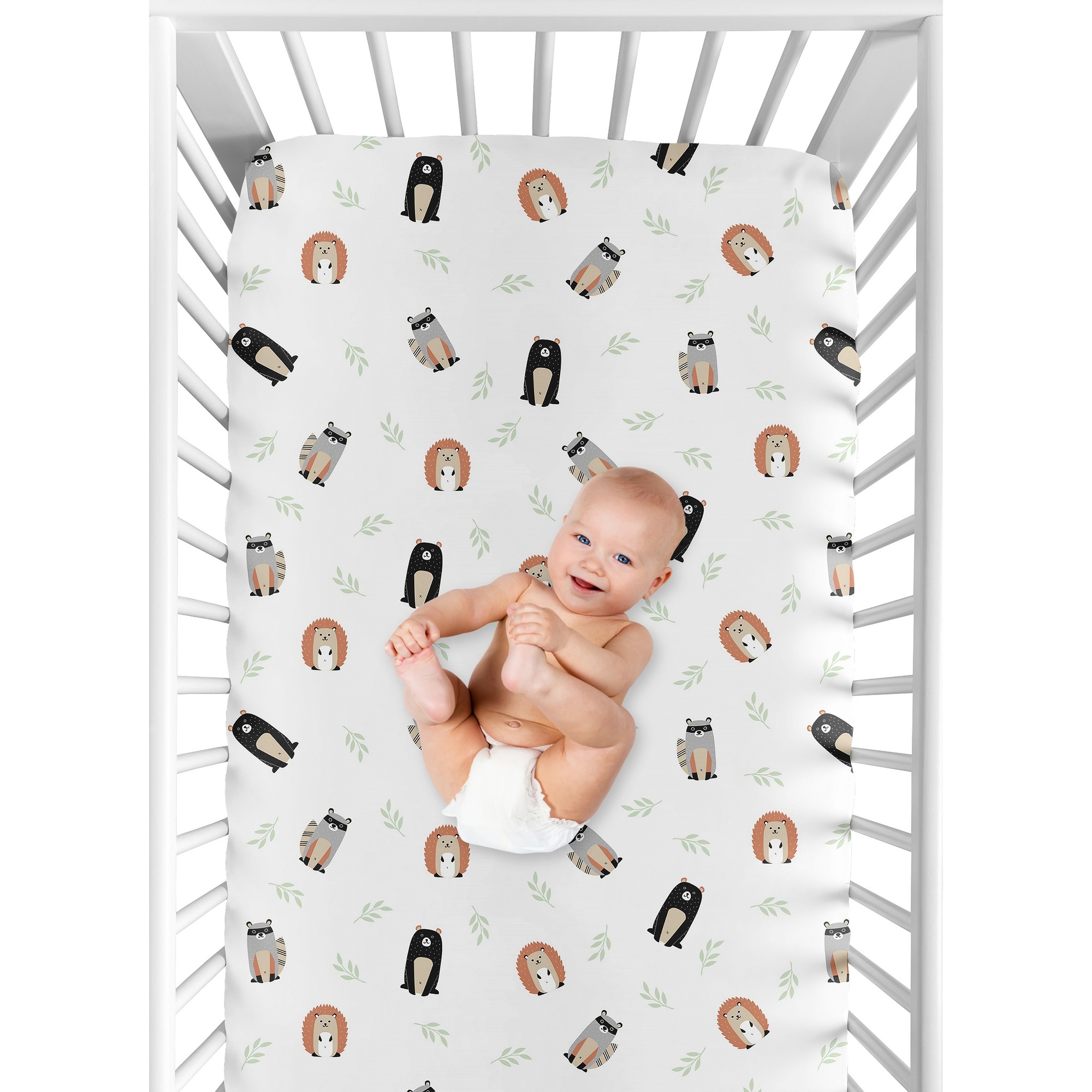 Dark grey crib 2025 sheet