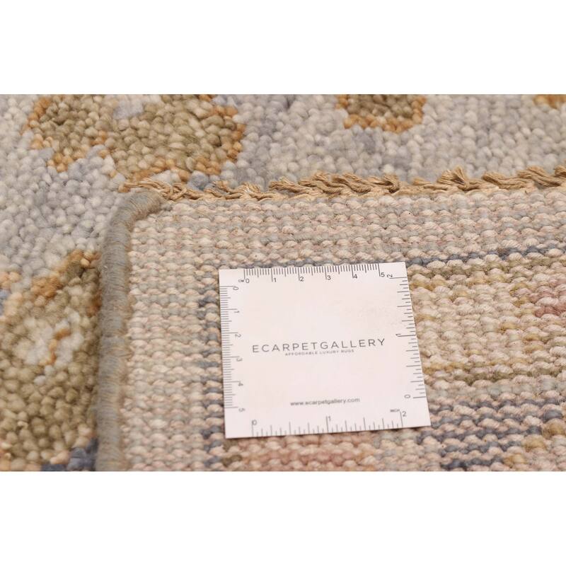 ECARPETGALLERY Hand-knotted Jules Serapi Grey Wool Rug - 8'9 x 12'2