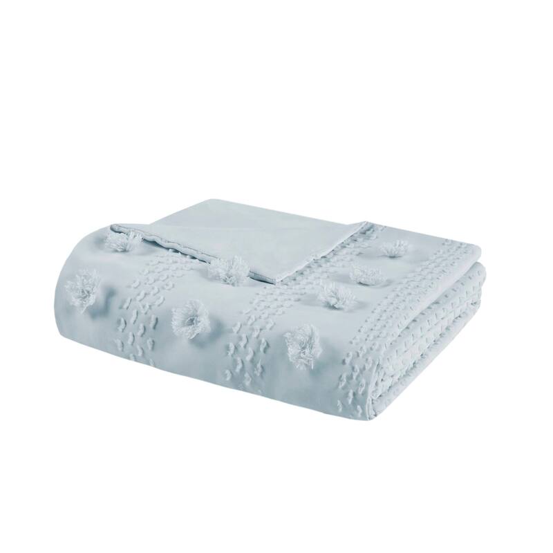 Intelligent Design Lucy Clip Jacquard Duvet Cover Set (Insert Excluded)