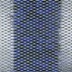 preview thumbnail 14 of 14, Merola Tile Pescado Glossy Azul 12" x 12.5" Porcelain Mosaic Tile