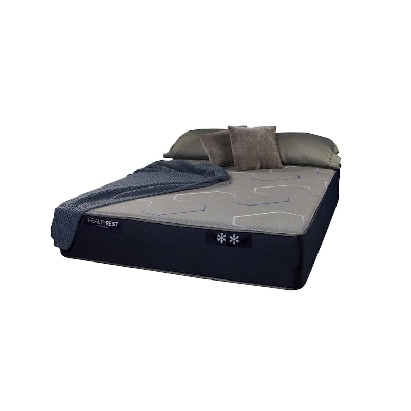 Queen Mattress with Dual Cooling Technology and Enhanced Pressure-Point Relief