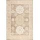 preview thumbnail 2 of 6, Fawn Medallion Wool and Cotton Area Rug