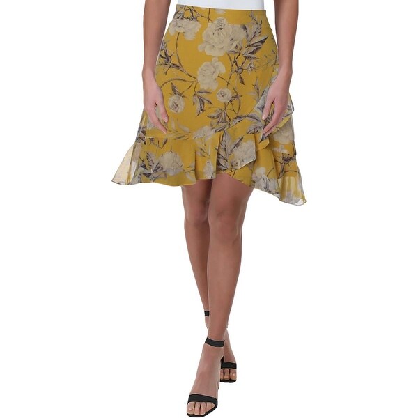 wrap skirt knee length