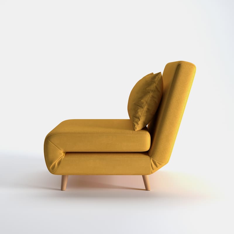 Artdeco Home - Tustin Upholstered Convertible Lounge/ Sleeper Chair