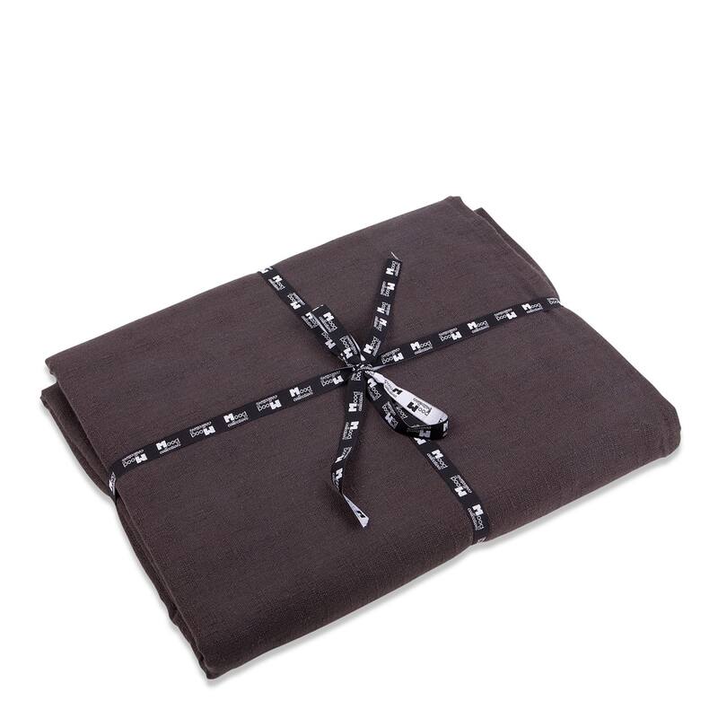 Solana Linen Table Cloth Anthracite- A - Anthracite