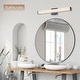 preview thumbnail 5 of 6, Bathroom Linear LED Vanity Wall Light Black Picture Light