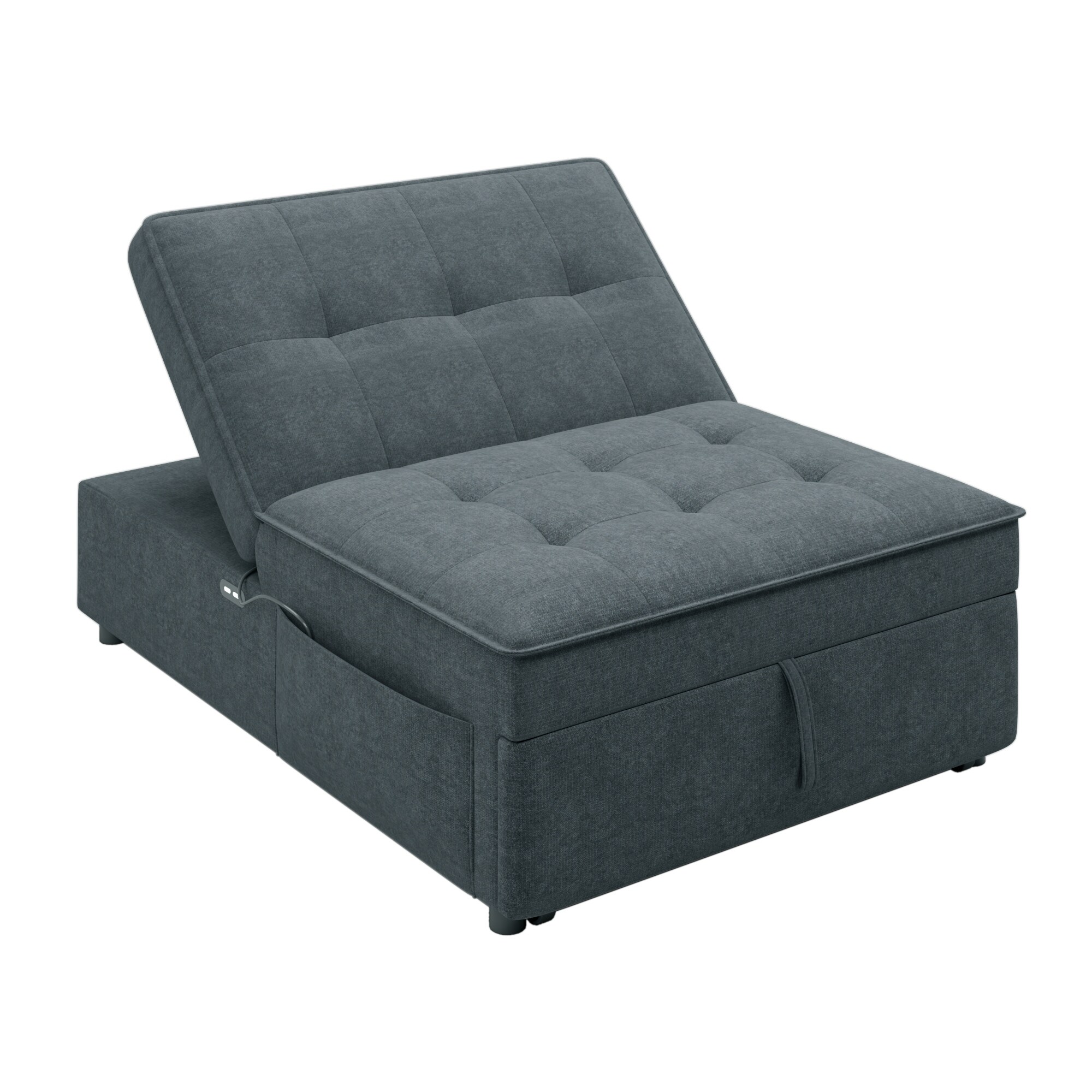 Folding on sale ottoman chair