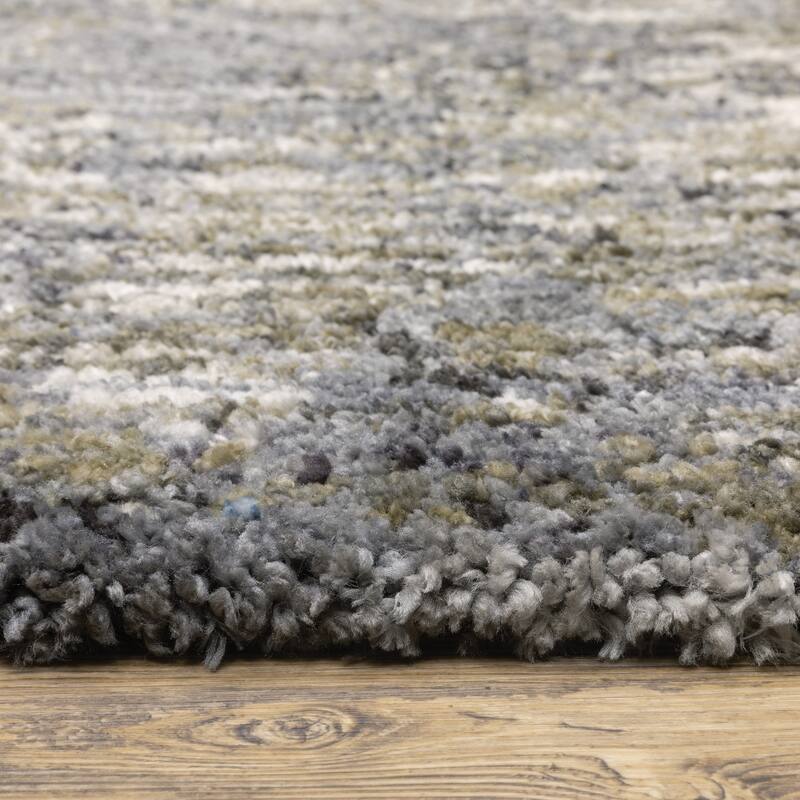 Style Haven Archer Cosmic Abstract Shag Area Rug