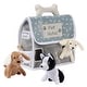 preview thumbnail 1 of 3, Lambs & Ivy Pet Hotel Interactive Plush Playset Toy w/ 3 Stuffed Animal Dogs