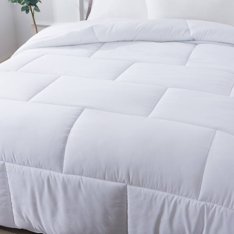 Subway Tile Stitch Down Alternative Comforter