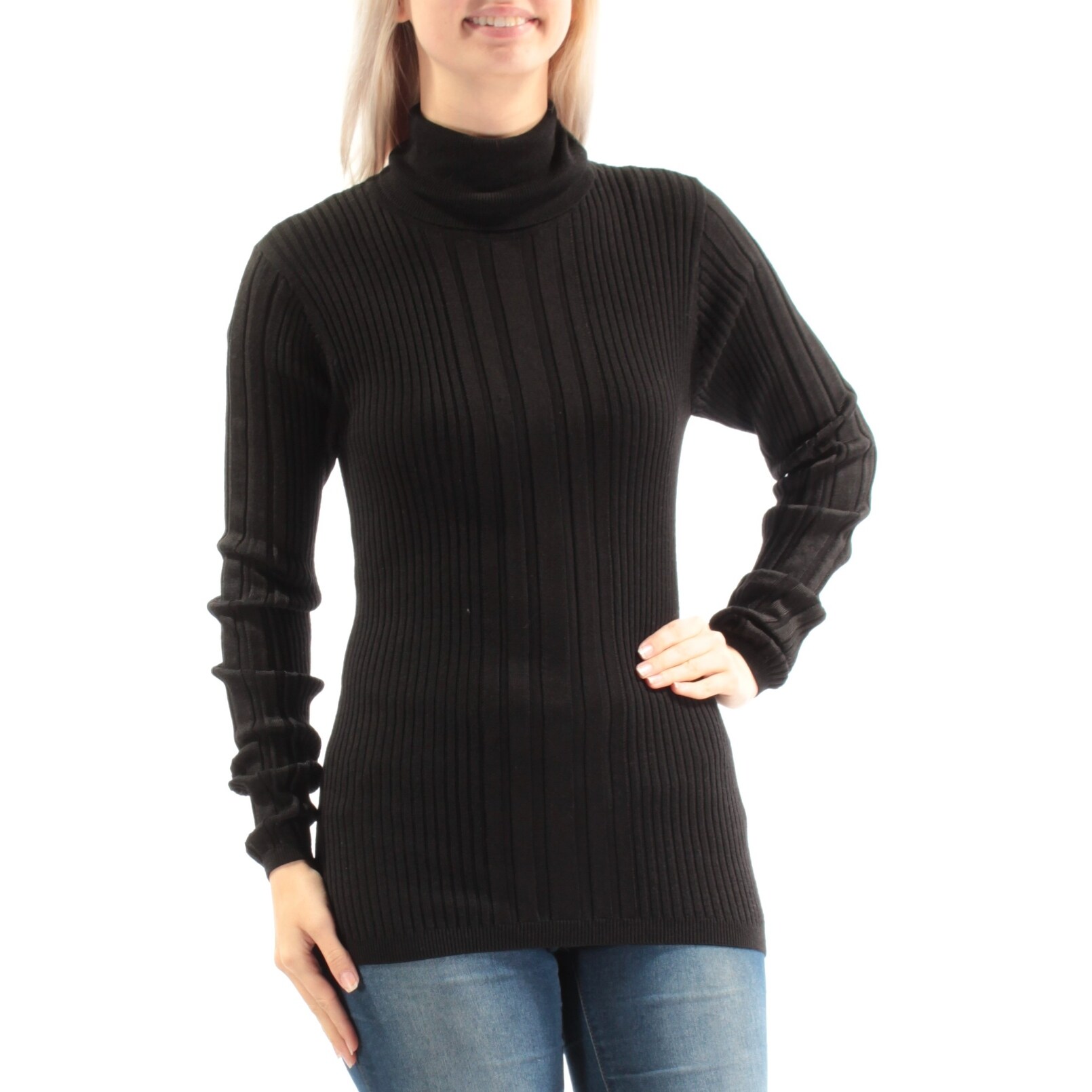 black long sleeve sweater women's