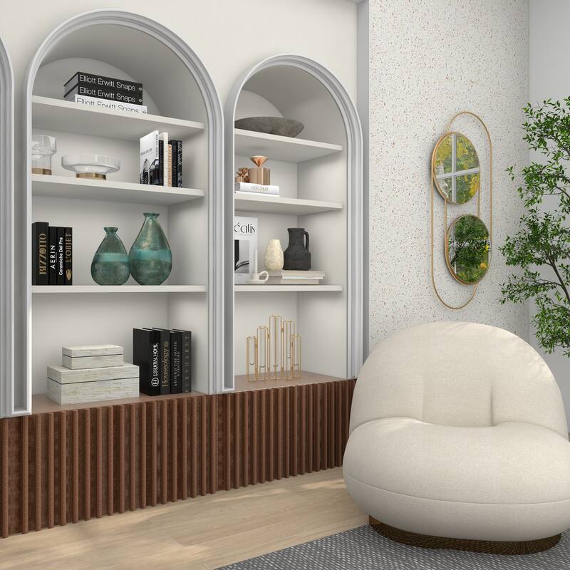 Stylish Glass Blown Vase (Set of 2) - Gold or Green