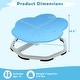 preview thumbnail 3 of 8, Costway Kids Sensory Swivel Chair with Non-Slip Metal Base for - See Details