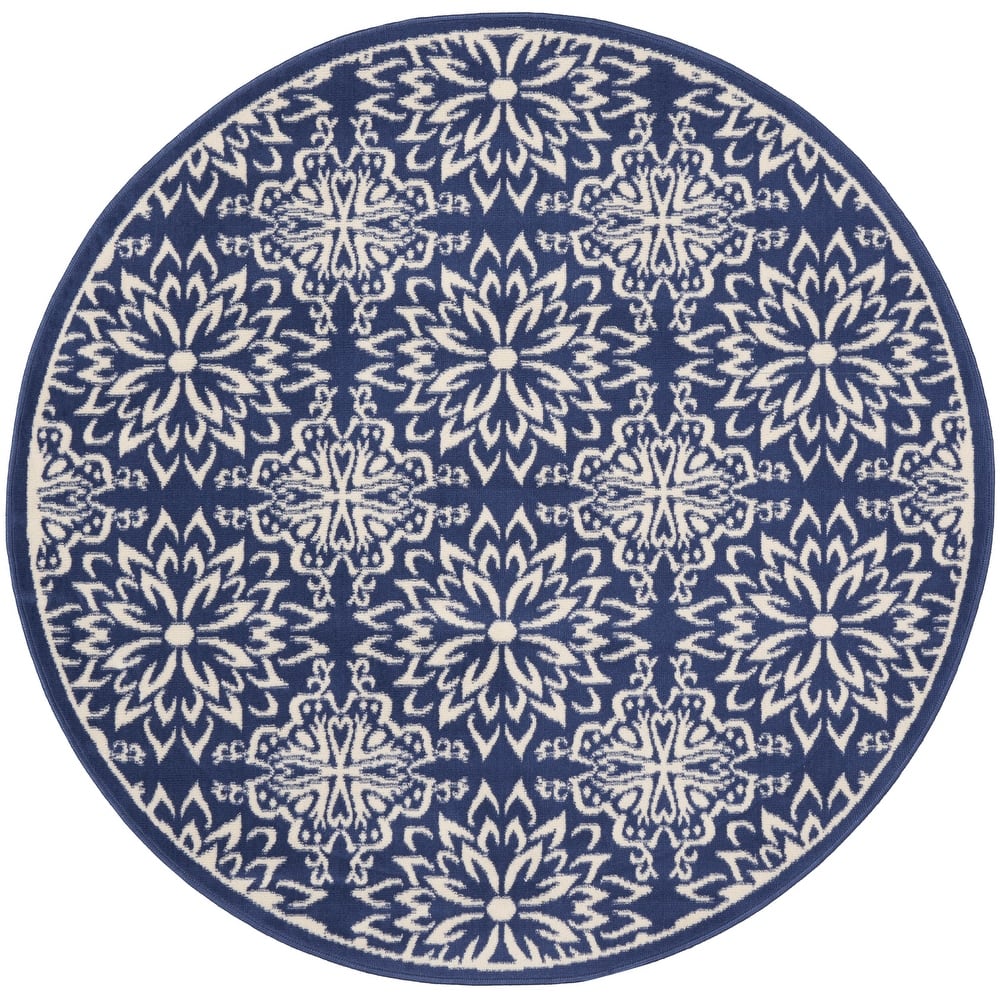 Nourison Jane Floral Medallion Indoor only Area Rug