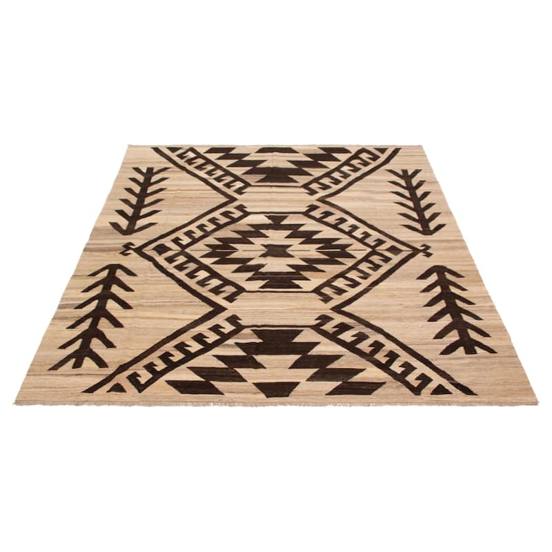 Sivas Beige Kilim 8'5" x 9'7" - 8'5 x 9'7